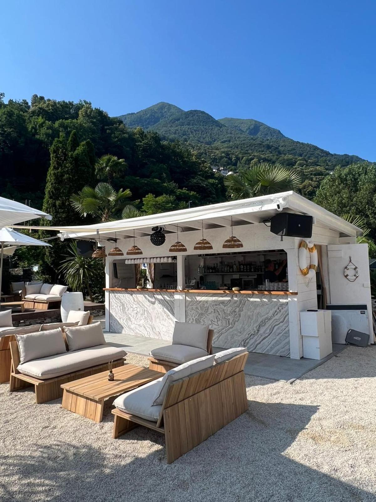 Riva Beach Club I Boutique Hotel I Restaurant Gambarogno المظهر الخارجي الصورة