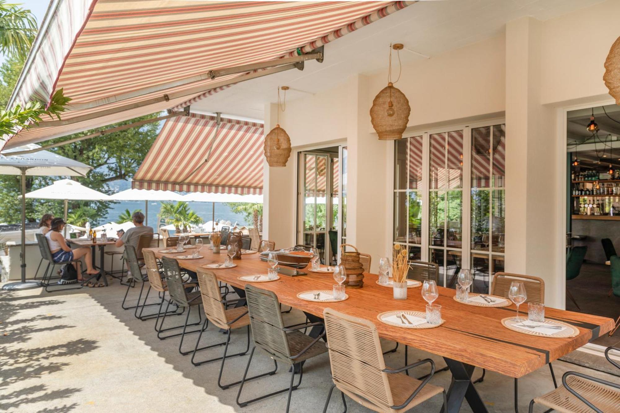 Riva Beach Club I Boutique Hotel I Restaurant Gambarogno المظهر الخارجي الصورة