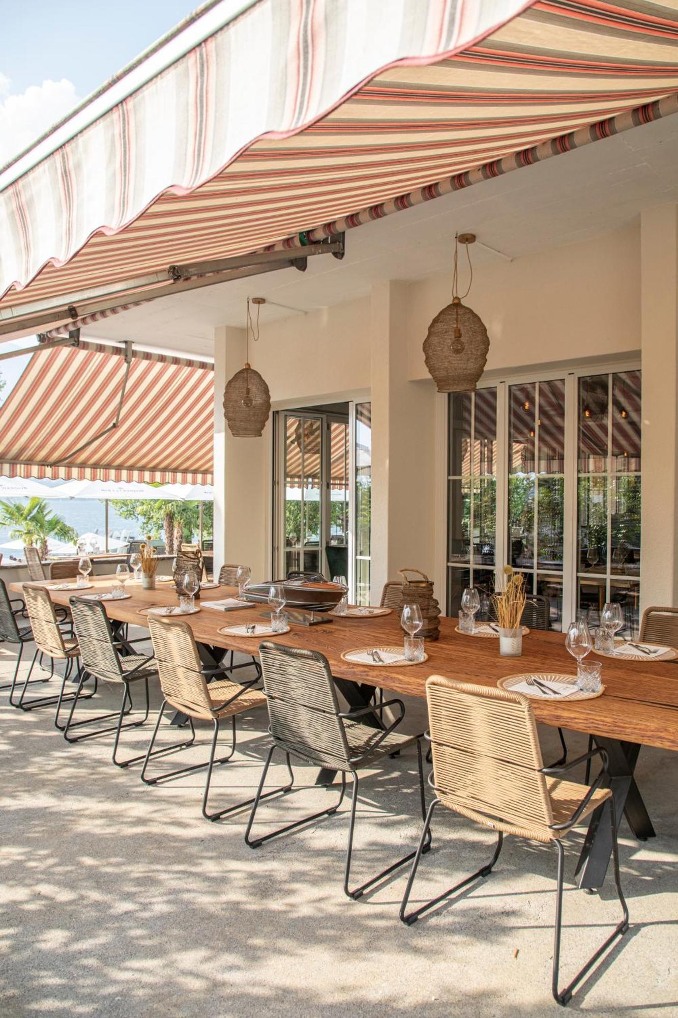 Riva Beach Club I Boutique Hotel I Restaurant Gambarogno المظهر الخارجي الصورة